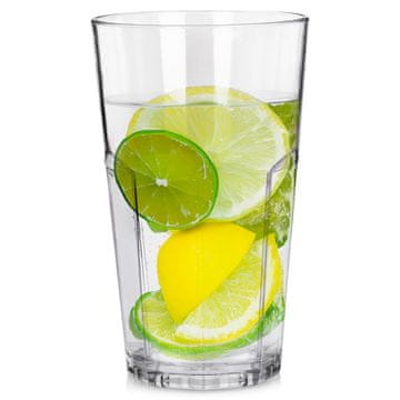 Vilde Nelomljiv plastični kozarec 370 ml