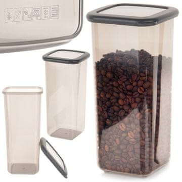 Artemis Kuhinjska posoda za sipko hrano, kavo, sladkor, sol, testenine 1,6 l