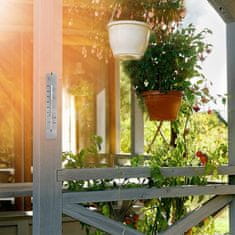 shumee Termometer, univerzalni analogni, zunanji, notranji, sobni, stenski, velik