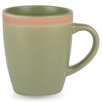 shumee Keramična skodelica ARTHENA GREEN 380 ml