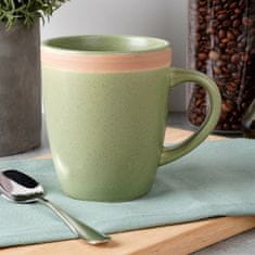 shumee Keramična skodelica ARTHENA GREEN 380 ml