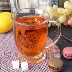 shumee 450 ml steklena skodelica