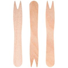 Artemis 50x lesene vilice za prigrizke, predjedi in pomfrit 8,5 cm