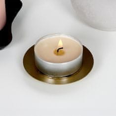 shumee Zlato kovinsko stojalo za sveče 8,5 cm