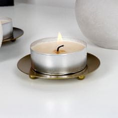 shumee Zlato kovinsko stojalo za sveče 8,5 cm