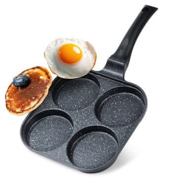 shumee Granitna ponev za ocvrta jajca, palačinke, omlete