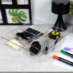 Vilde Organizator predalov s predelki 31x31x5,5 cm