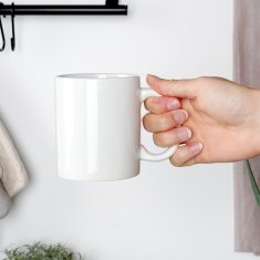 shumee Bela keramična skodelica 330 ml