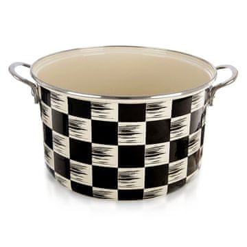 shumee Emajliran lonec CHECKERBOARD 26 cm, 6,5 l