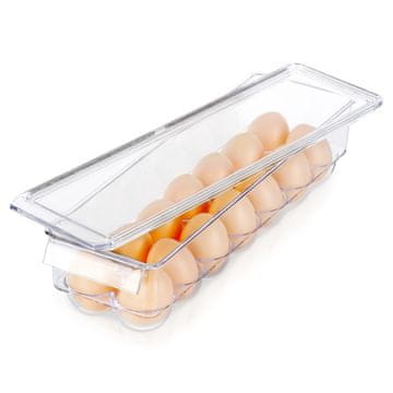 shumee Posoda za jajca s pokrovom za 14 jajc