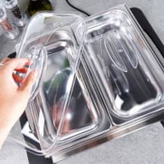 Artemis Električni grelnik hrane za bifejske jedi, prenosne posode Bain Marie