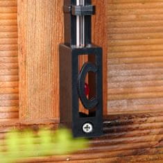 shumee Termometer Zunanji Notranji Vrt Balkon Stenski Viseči 27 cm