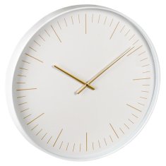 shumee Stenska ura iz belega zlata 50 cm