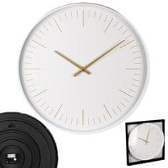 shumee Stenska ura iz belega zlata 50 cm