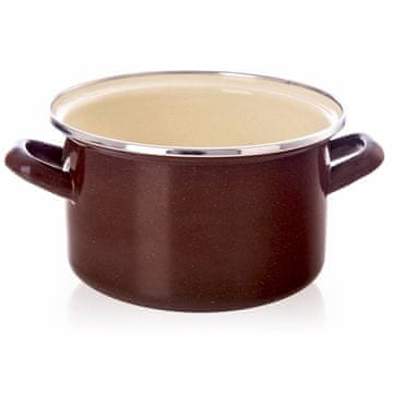 Artemis Tradicionalni emajliran lonec za plin in indukcijo 18 cm 2 l