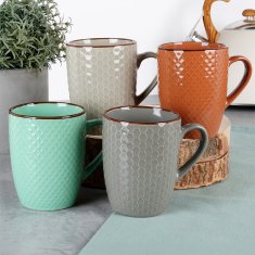 shumee Keramične skodelice 400 ml 4 kosi.