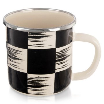 shumee Emajliran vrček CHECKERBOARD 400 ml