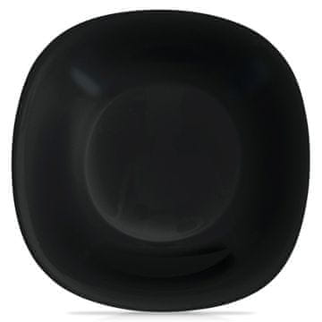 Artemis Velik globok krožnik za juhe Black Luna 650 ml
