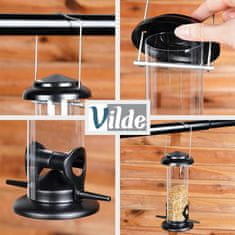 shumee Viseča ptičja krmilnica, škatla za žitarice, balkon, vrtna terasa