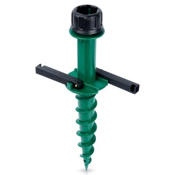 shumee Privijajoče se vrtno stojalo za senčnik 44 cm