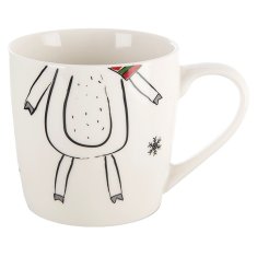 shumee Porcelanasta skodelica s skledo za otroke, 2 kosa.