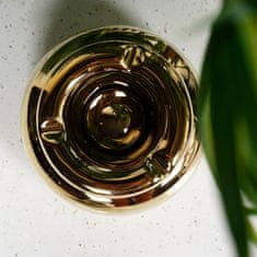 shumee Zlati dolomitni pepelnik, okrogel, 11 cm