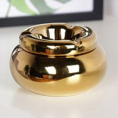 shumee Zlati dolomitni pepelnik, okrogel, 11 cm