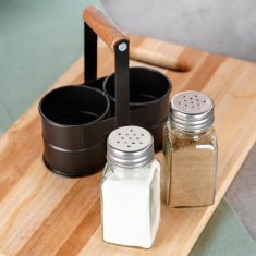 shumee Solnica in poprovnica s stojalom, 3 kosi.