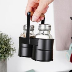 shumee Solnica in poprovnica s stojalom, 3 kosi.