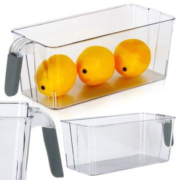 Artemis Organizator za hladilnik, posoda za shranjevanje hrane v kuhinji, 30 x 13 x 11,5 cm