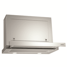 shumee Gorenje | Napa | BHP623E8X | Teleskopska | Razred energijske učinkovitosti B | Širina 60 cm | 610 m³/h | Mehansko upravljanje | LED | Nerjaveče jeklo