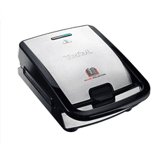 shumee TEFAL | SW854D | Sendvičnik | 700 W | Število plošč: 4 | Število tort: 2 | Premer: cm | Črna/nerjaveče jeklo