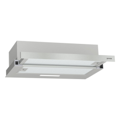 shumee Gorenje | Napa | TH60E3X | Teleskopska | Razred energijske učinkovitosti C | Širina 60 cm | 350 m³/h | Mehansko upravljanje | LED | Nerjaveče jeklo