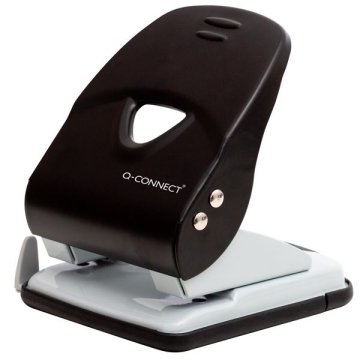 Q-Connect Stroj za luknjanje, 40 listov, črn