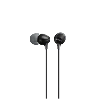 shumee Sony | MDR-EX15AP | Serija EX | V ušesu | Črna