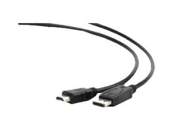 shumee Cablexpert | CC-DP-hdmi-3M | Moški | 19-pinski HDMI tip A | Moški | 20-pinski DisplayPort | 3 m