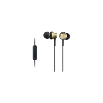 shumee Sony | MDREX650APT | Žične | V ušesu | Mikrofon | Zlate barve