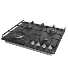 shumee Gorenje | Štedilnik | GW641EXB | Plinska | Število gorilnikov/kuhalnih con 4 | Gumbi | Črna