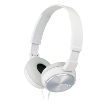shumee Sony | Serija ZX | MDR-ZX310AP | Žične | Na ušesu | Bele