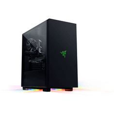 shumee Razer | Igralno ohišje | Tomahawk ATX z Razer Chroma RGB | Stransko okno | Črna | Srednje velik stolp | Napajalnik priložen | Ne | 210 mm ATX