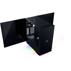 shumee Razer | Igralno ohišje | Tomahawk ATX z Razer Chroma RGB | Stransko okno | Črna | Srednje velik stolp | Napajalnik priložen | Ne | 210 mm ATX