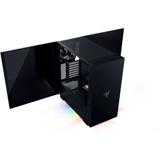 shumee Razer | Igralno ohišje | Tomahawk ATX z Razer Chroma RGB | Stransko okno | Črna | Srednje velik stolp | Napajalnik priložen | Ne | 210 mm ATX