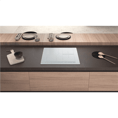 shumee Hotpoint | HB 8460B NE/W | Štedilnik | Indukcija | Število gorilnikov/kuhalnih con 4 | Na dotik | Časovnik | Bela