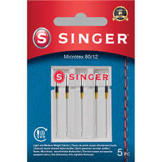 shumee Igle Singer Microtex 80/12, 5 kosov