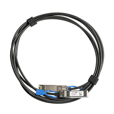 Mikrotik | 25GBase kabel za neposredno priključitev | XS+DA0001 | SFP/SFP+/SFP28 | Največja razdalja prenosa 1 m | Podpira SFP 1G/SFP+ 10G/25G SFP28, 25 Gbit/s