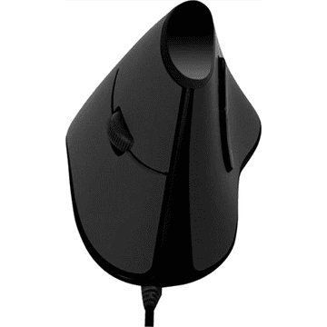 shumee Logilink | Ergonomska navpična miška | ID0158 | Optična | Žična | Črna