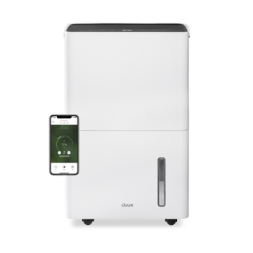 shumee Duux | Razvlažilnik zraka | Bora | Moč 420 W | Primerno za prostore do 50 m³ | Primerno za prostore do 40 m² | Prostornina rezervoarja za vodo 4 l | Bela | Zmogljivost vlaženja 20 ml/uro