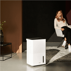 shumee Duux | Razvlažilnik zraka | Bora | Moč 420 W | Primerno za prostore do 50 m³ | Primerno za prostore do 40 m² | Prostornina rezervoarja za vodo 4 l | Bela | Zmogljivost vlaženja 20 ml/uro