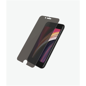 shumee PanzerGlass | Zaščitno steklo za zaslon - steklo - s filtrom za zasebnost | Apple iPhone 6, 6s, 7, 8, SE (2. generacija) | Oleofobni premaz | Prozorno
