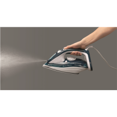shumee Gorenje | Parni likalnik | SIH2800TQC | Parni likalnik | 2800 W | Prostornina rezervoarja za vodo 350 ml | Neprekinjena para 35 g/min | Izpust pare 100 g/min | Turkizna/bela